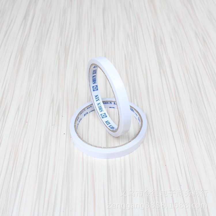 1元店地摊日用百货胶带 双面胶 小双面胶 厂家直销 一元二元专批