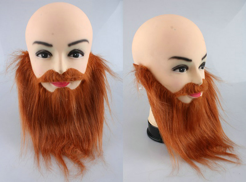 Fancy Dress Fake Beards Halloween Costume Party Black Halloween Party