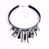 Fashionable accessory, retro necklace, European style