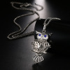 Oil, small bell, necklace, fashionable pendant for pregnant, sweater, owl, wholesale