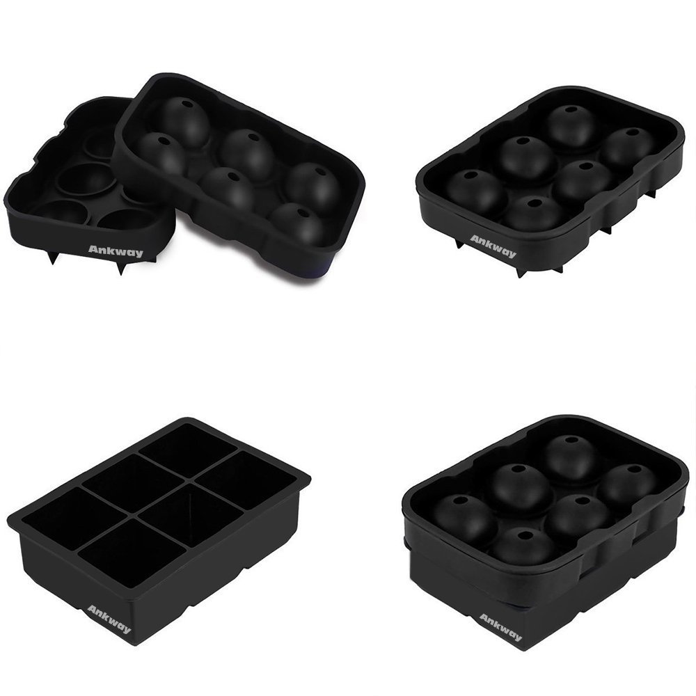 硅胶制品生产厂家 硅胶大冰球格6孔硅胶冰球模食品级硅胶冰格套装