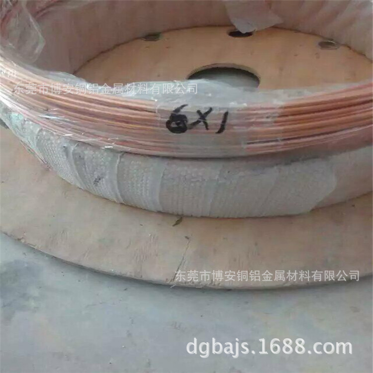 耐腐性无渗漏空调连接铜管软态紫铜管件紫 空调铜盘管 质量保证