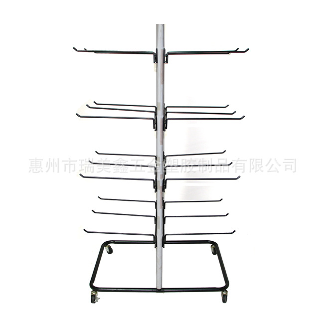 加工生产 专业定制各类五金展示架 玩具饰品展示架 双面挂钩展架