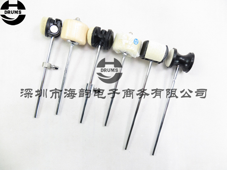 海韵打击乐HY DRUMS单踩双踩踩锤头毛毡锤头塑料锤头木质锤头配件