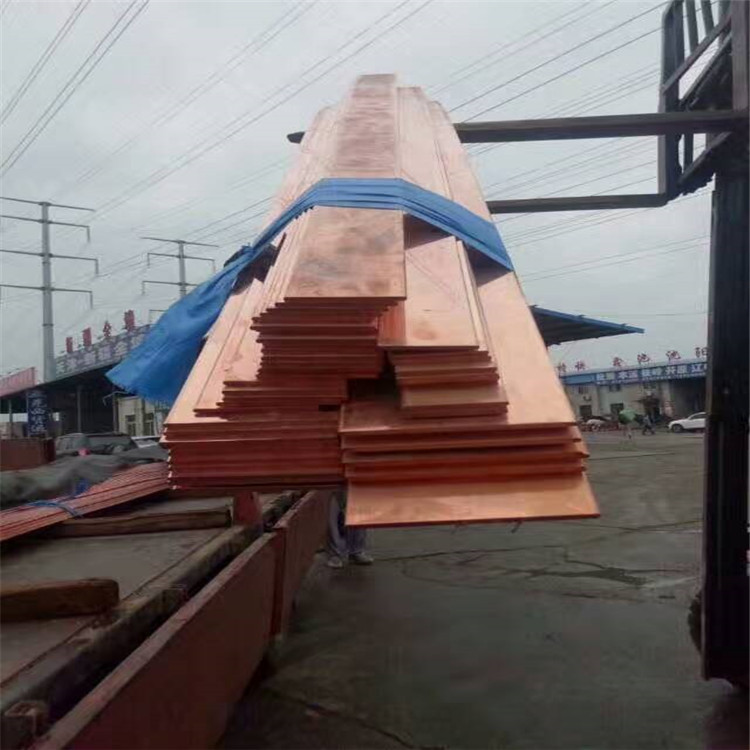 4X25 4X40  10X120 10X125mm 导电接地紫铜排 防腐镀锡铜排