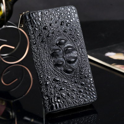 new pattern Crocodile print man fashion clutch bag business affairs have more cash than can be accounted for wallet classic capacity Grab bag