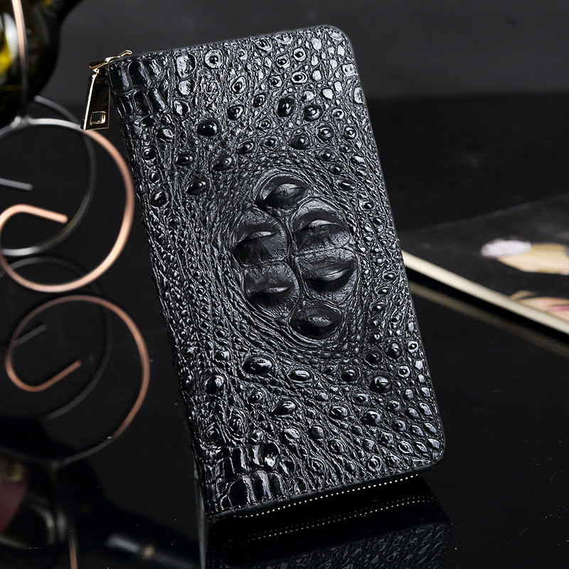 new pattern Crocodile print man fashion clutch bag business affairs have more cash than can be accounted for wallet classic capacity Grab bag