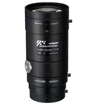 变焦工业镜头  COMPUTAR康标达　H5Z2518C-MP