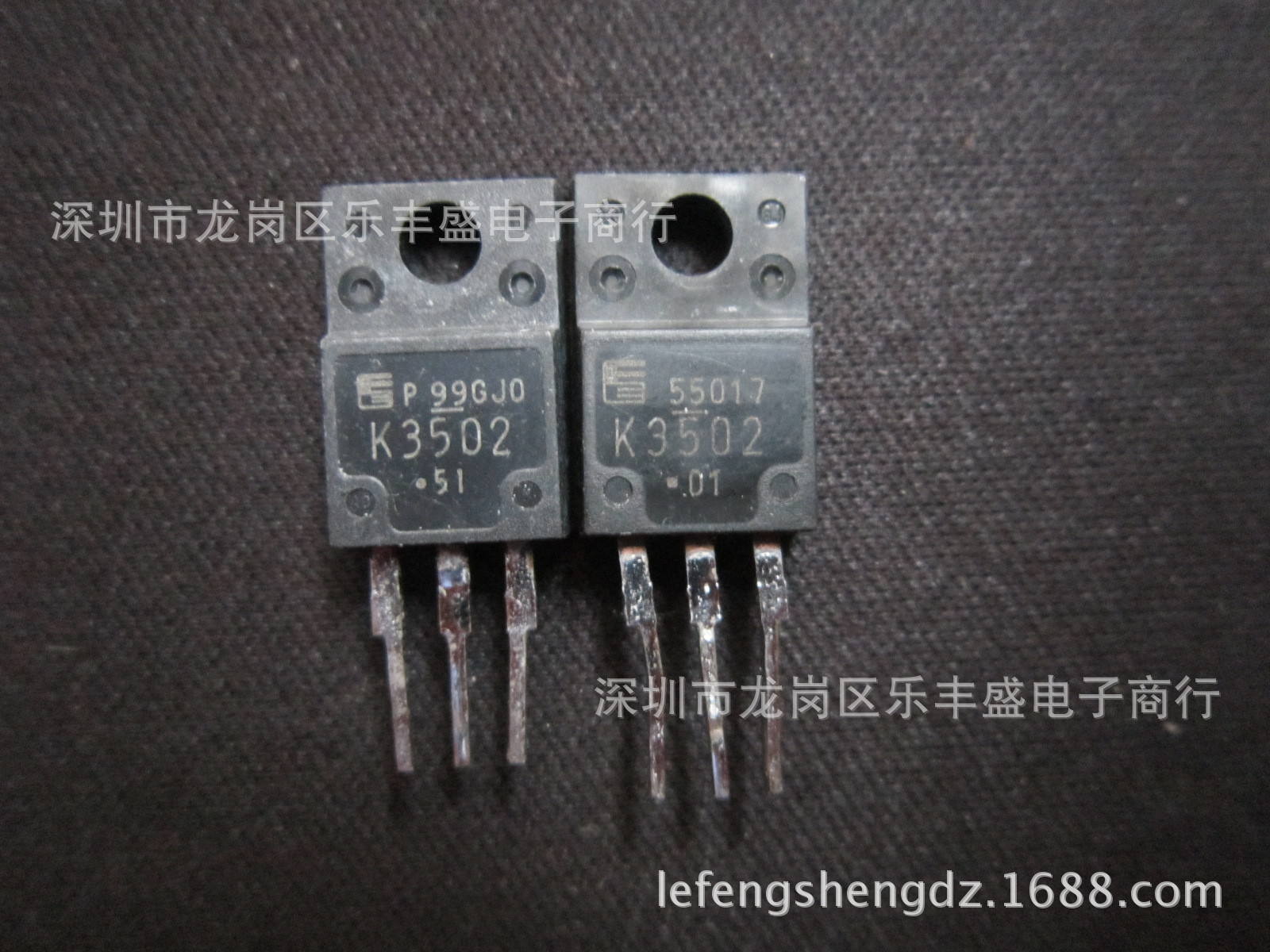 K3502 2SK3502-01MR 拆机FUJI TO-220F N沟道硅功率MOS 12A 600V