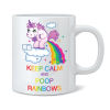 New foreign trade unicorn ceramic coffee Mark cup Unicorn please water cup Amazon Amazon