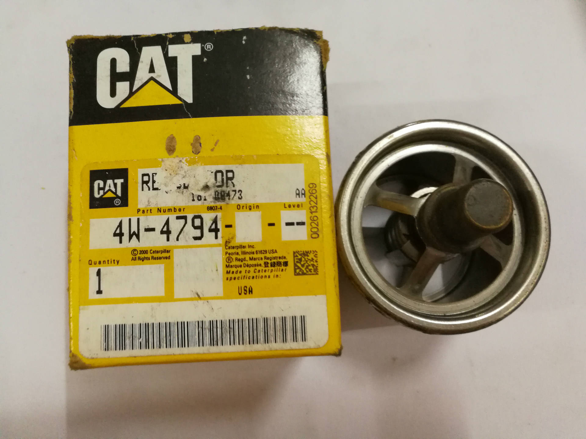 供应卡特彼勒发动机节温气4W-4794