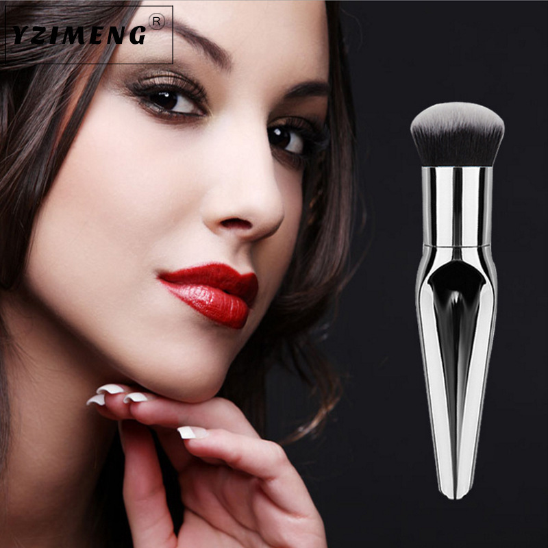 New small fat foundation brush metal BB Brush High-Grade single makeup brush multi-functional beauty brush