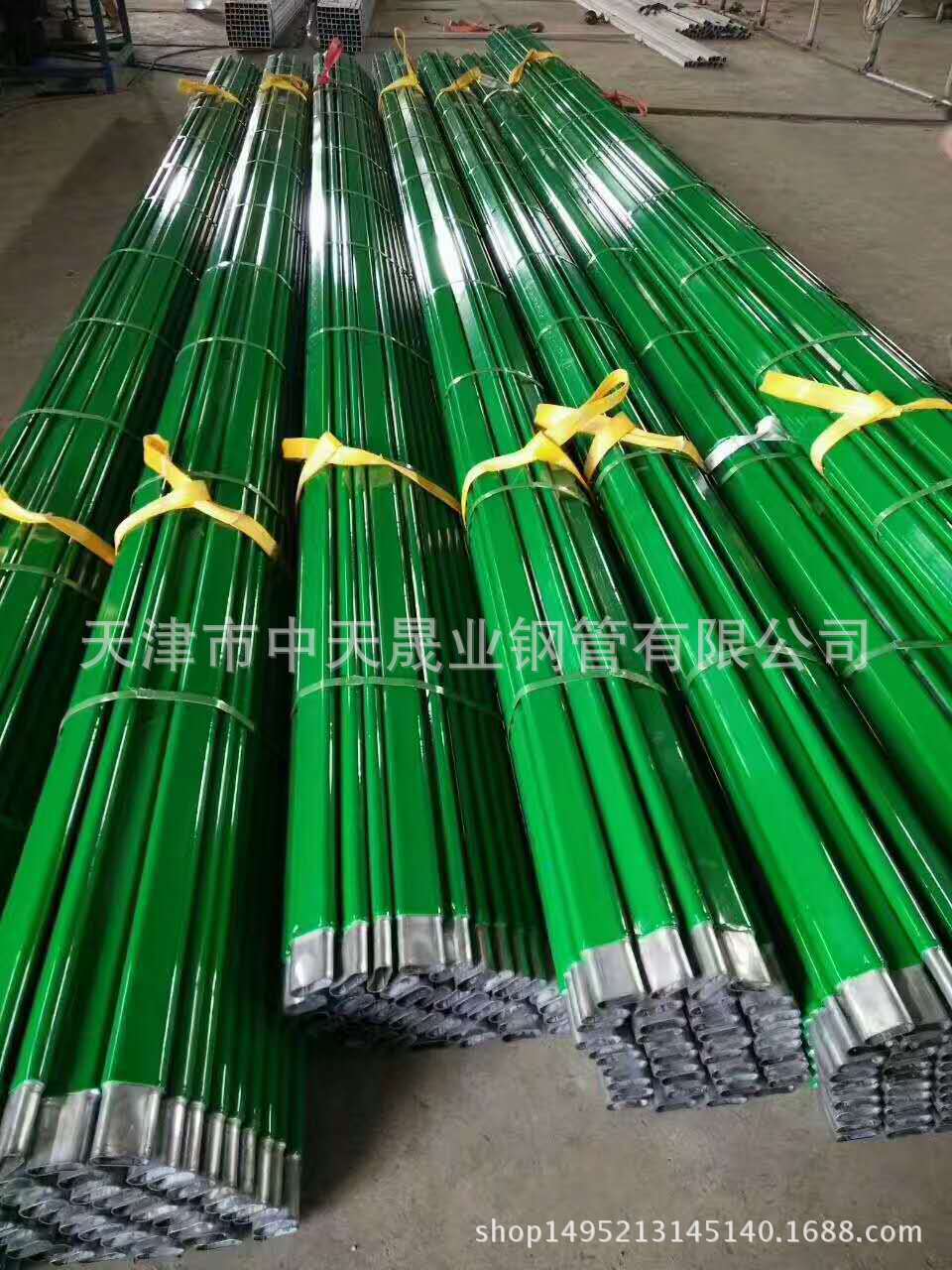 生产供应优质镀锌大棚管包塑管大棚配件规格齐全质优价廉