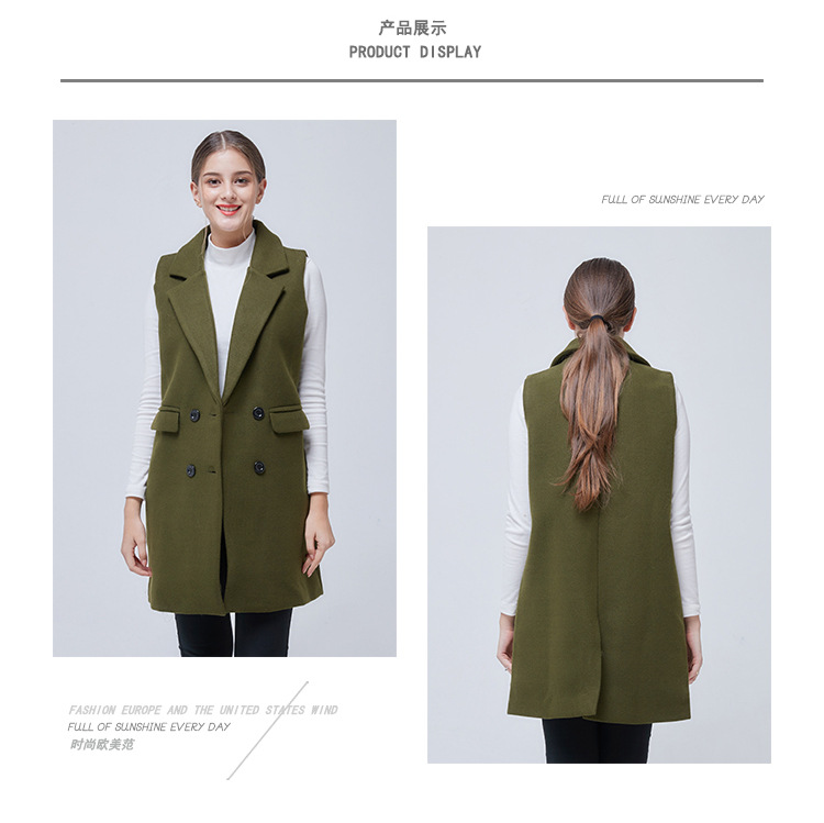 Gilet femme TANGJINGRUI en Poilue - Ref 3318118 Image 11