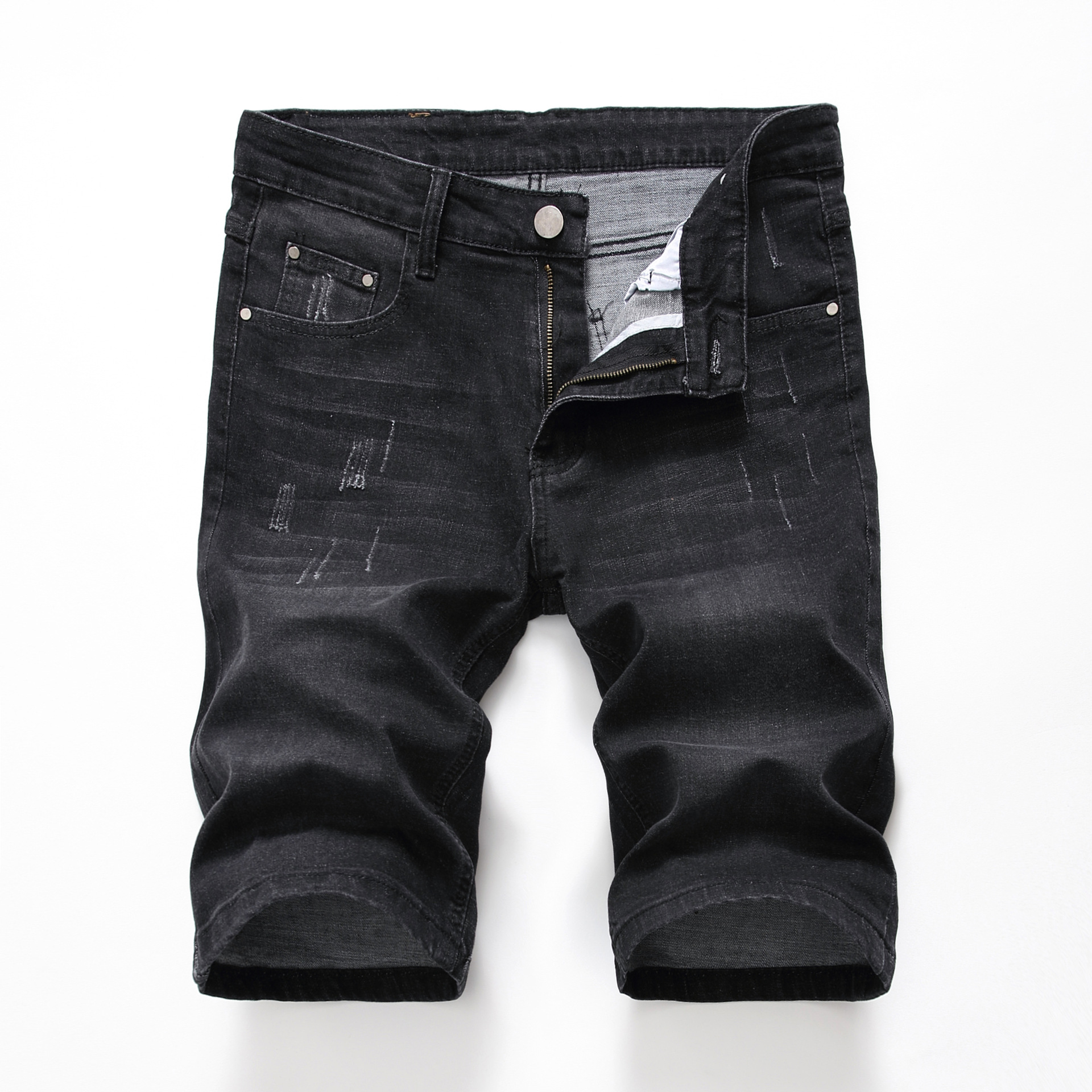 mens black shorts jeans