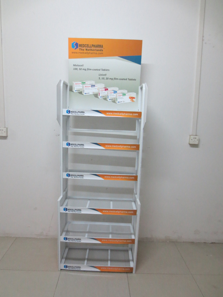 厂家订做便利店零食展示架玩具饮料促销架超市文具架子药店食品架