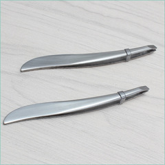 Banana stainless steel eyebrow clamp eyebrow tongs beauty tools eyebrow tweezers magnesium hair clip accessories