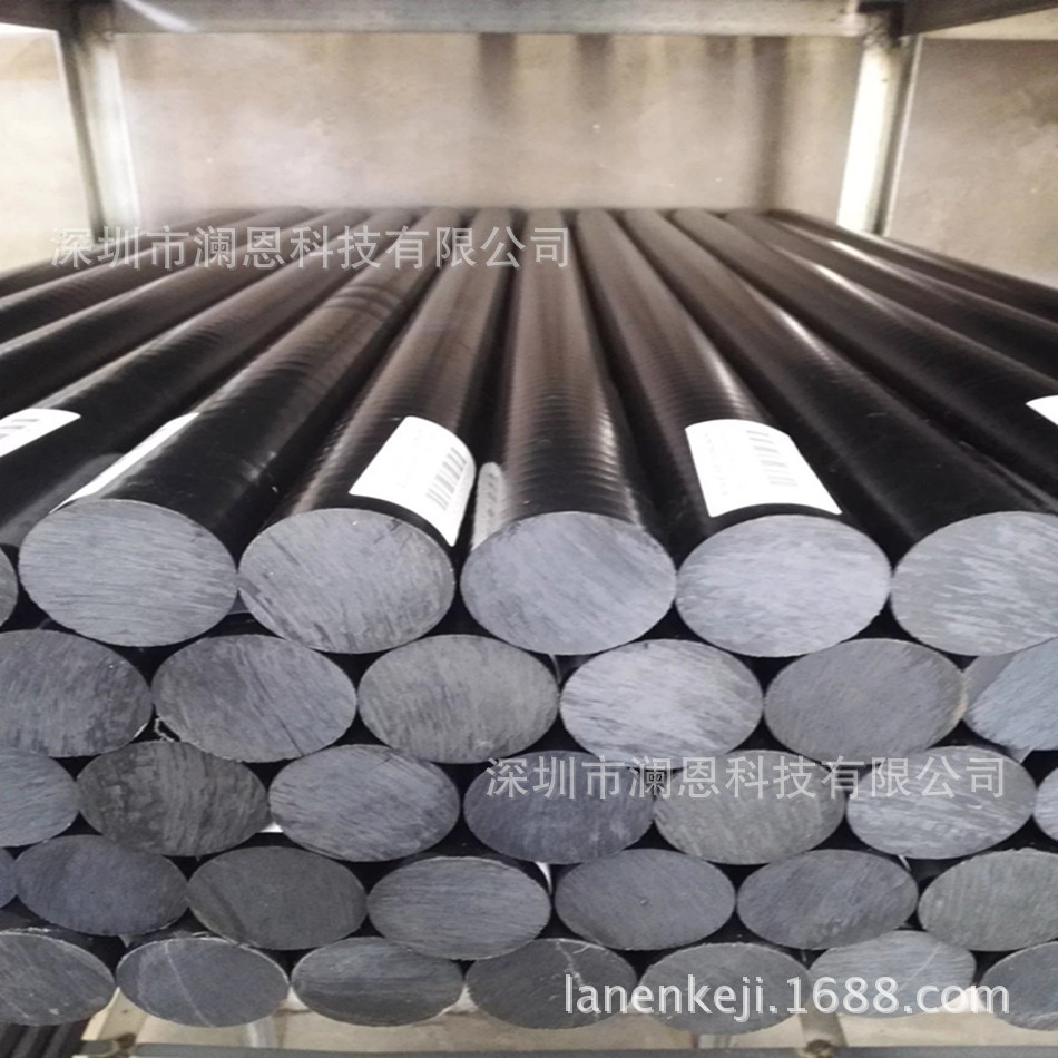 长期销售加纤双6尼龙棒，盖尔米黄色加纤PA66棒材供应