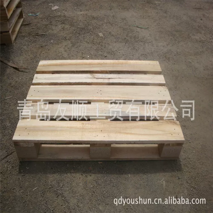 加厚青岛实木托盘价格 生产厂家长期供应全新木垫板托盘 木托木架