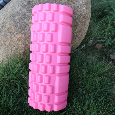 EVA空心瑜伽柱子泡沫轴 肌肉放按摩棒 狼牙棒瑜伽柱  空心滚轴