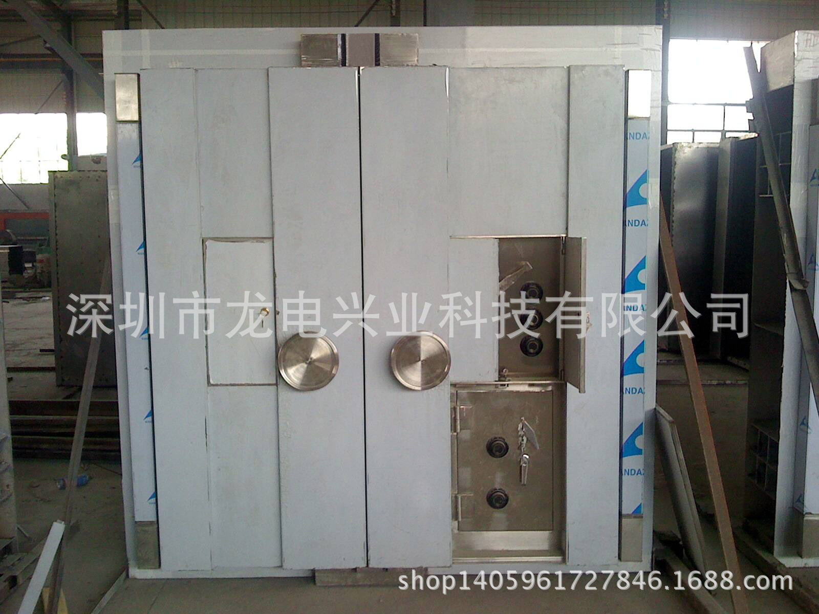 龙电兴业移动碳钢金库门 不锈钢金库门 组合大规格金库厂家-阿里巴巴