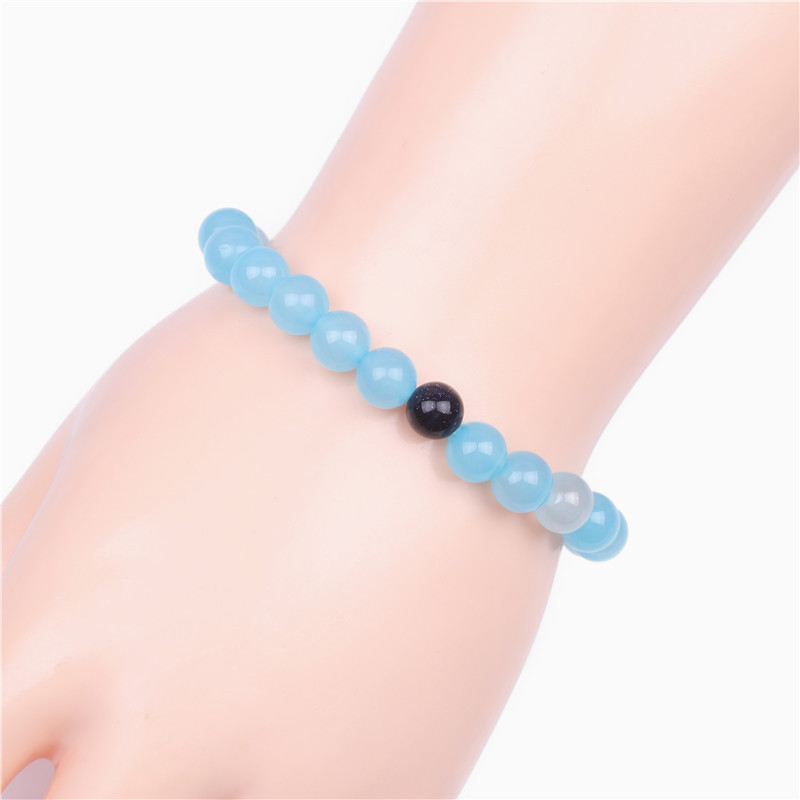 Fashion New Natural Stone Bracelet Sandstone Fashion Wild Bracelet Bracelet Jewelry Women display picture 1