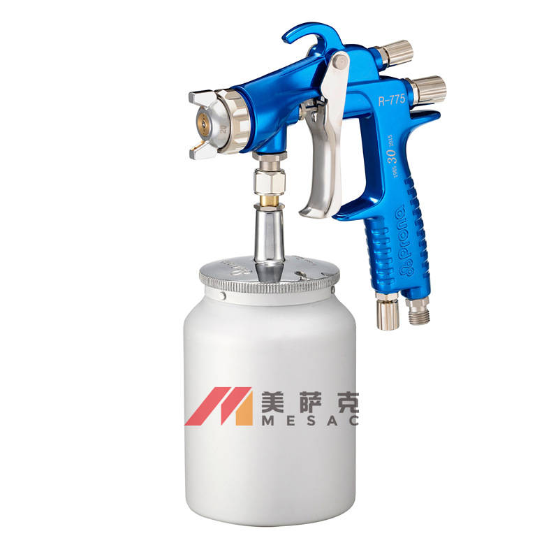 台湾宝丽R-775喷枪汽车家具底漆喷枪高雾化涂料喷枪高粘度喷漆枪