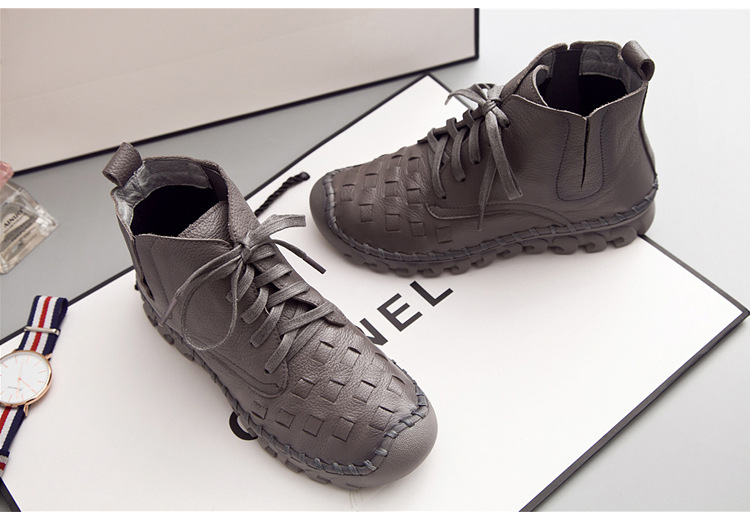 Bottes femme en En cuir - Ref 3354873 Image 53