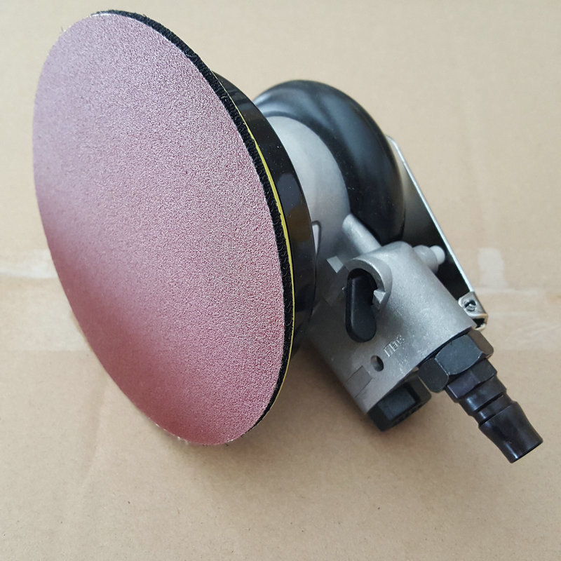 5寸植绒片拉绒片 打磨抛光砂圆片拉绒砂纸 自粘式砂盘抛光工具