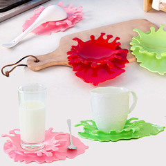 SPLASH Splattered tomato sauce spoon holder Coaster spoon kitchen utensil storage rack Spatula and spoon holder