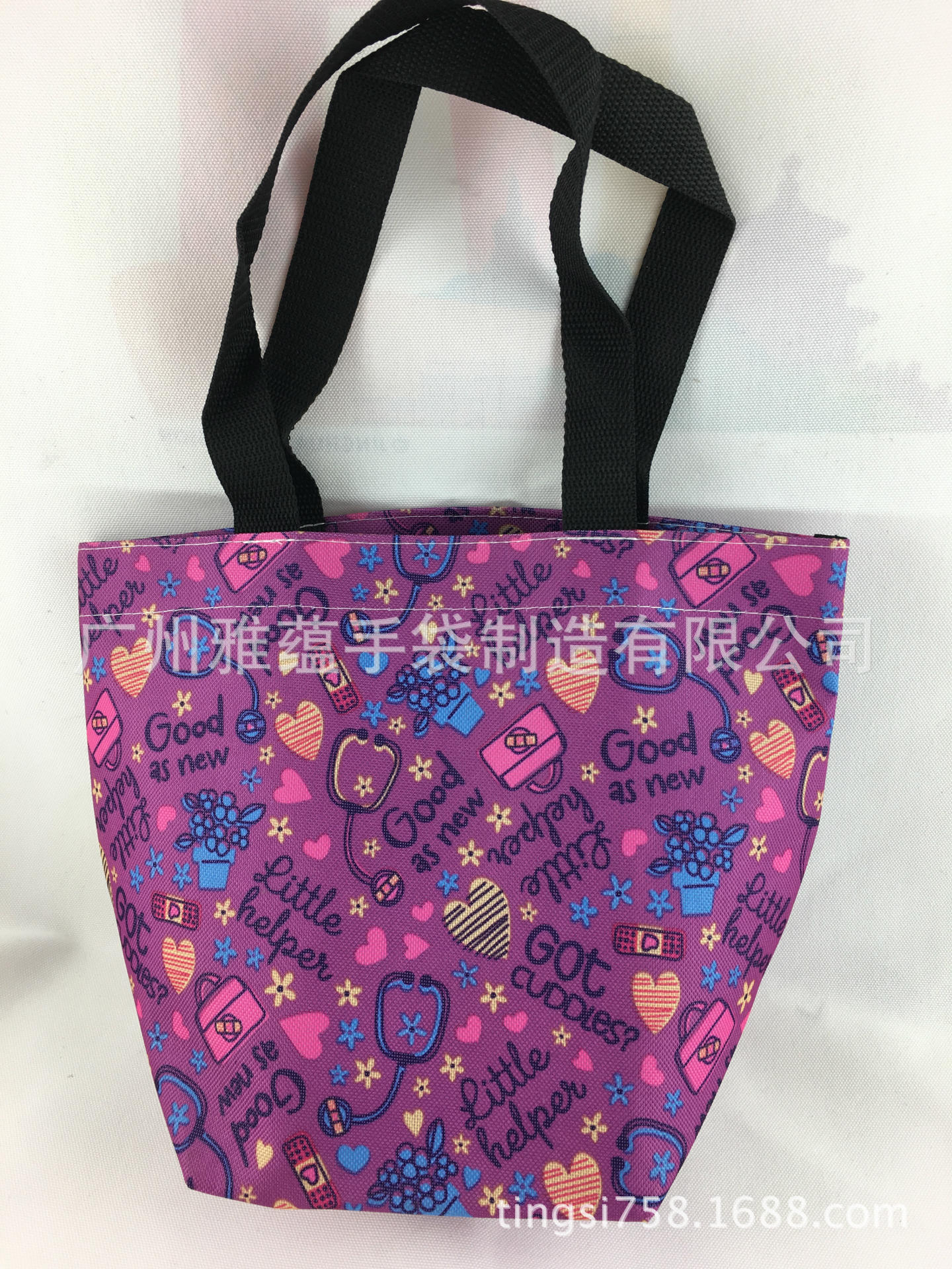 供应600D牛津布袋  防水花布袋 特多龙袋 耐牢 可免费设计 手提袋