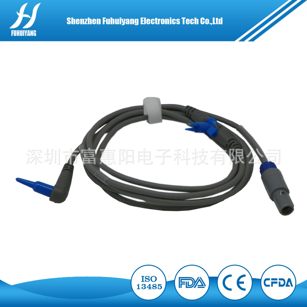 兼容斐雪派克MR850呼吸机湿化器管路双加热温度测量感温线