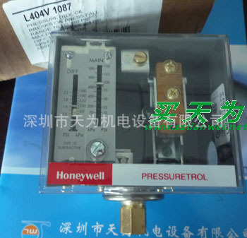 【实物拍摄】Honeywell美国霍尼韦尔压力开关L404V1087