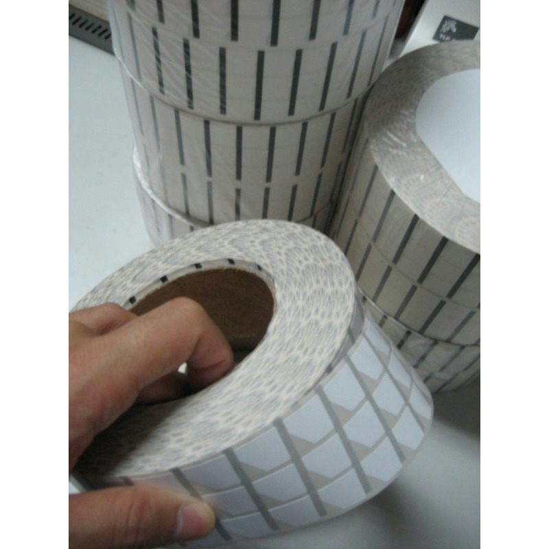 宁安市艾利亮白PET标签印刷厂100*15MM汽车配件标签