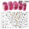 Nail stickers for nails, fake nails, set for manicure, halloween