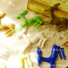 环保树脂挂件配饰·复古素雅树脂可爱圣诞小鹿