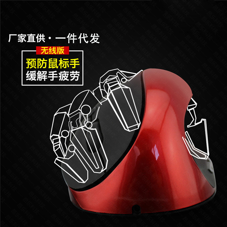 Factory wholesale wireless vertical mouse Amazon hot 2.4g ergonomic vertical mouse mouse mouse
