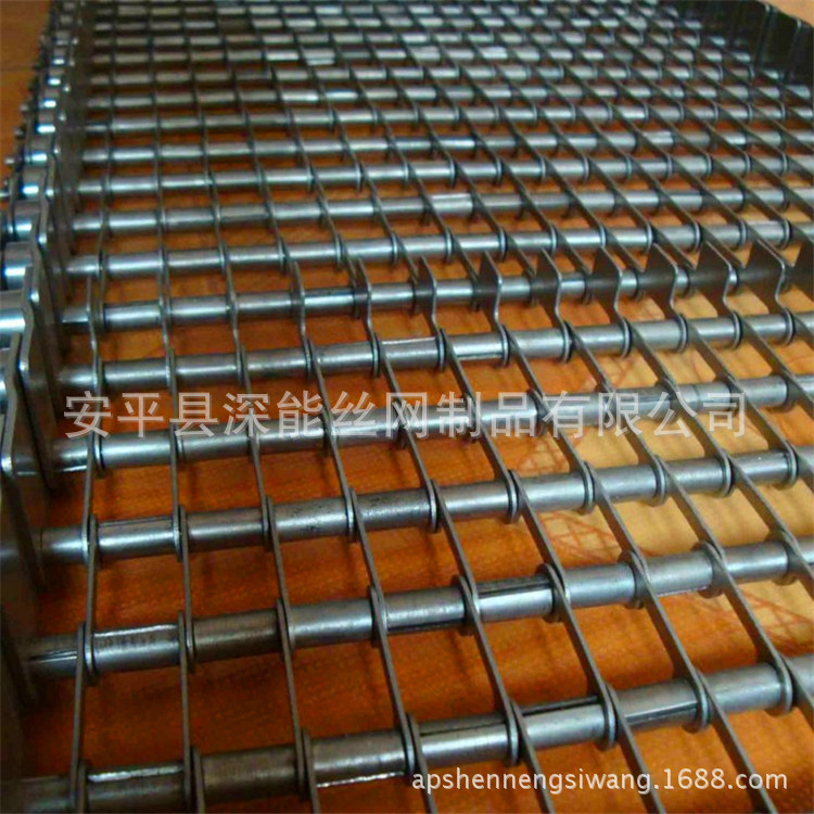 厂家直销 包装设备流水线网带 不锈钢眼镜型网清洗机不锈钢网带