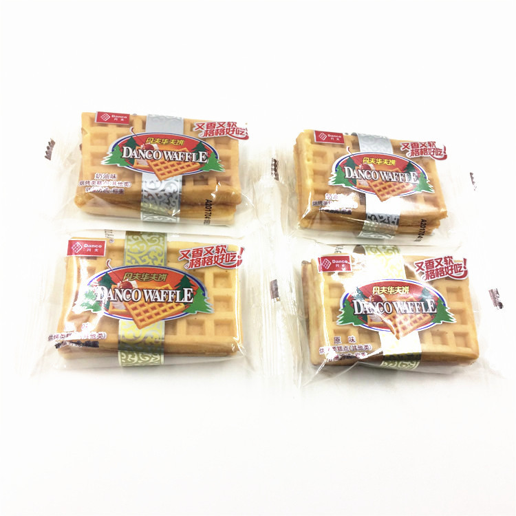 5 flavors of Danfu waffle for selection independent small bag weighing a box of 5 Jin now 120
