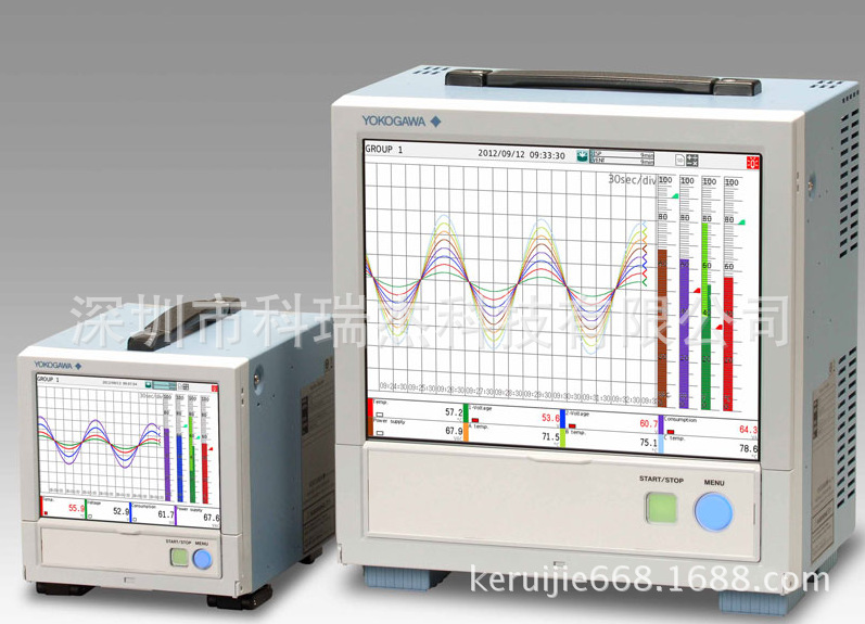 横河GM10无纸记录仪 GP10/20温度记录仪 MX100数据采集