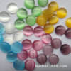 Gemstone for ring, 11mm, cat's eye, 11mm, 10.7mm, with gem