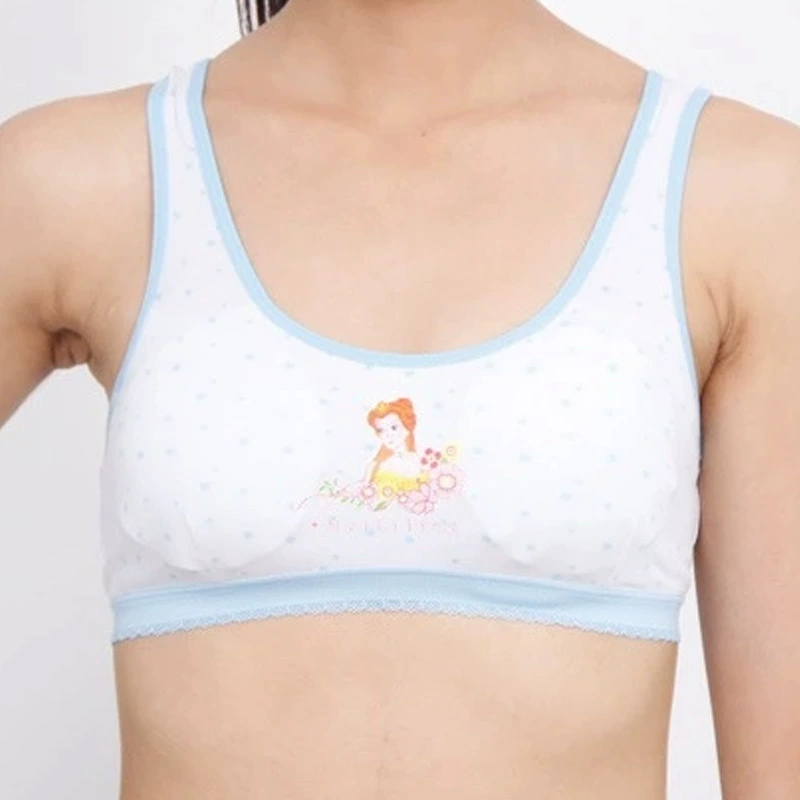美丽婷 Cotton underwear for princess, teen girl bra for elementary school students, wholesale