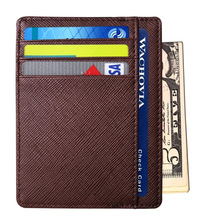 2019新款皮质证件卡包多卡位带窗位礼品卡套韩版多色公交卡套