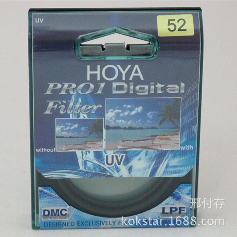 HOYA保谷 52mm PRO1D UV镜 超薄多膜 抗紫外线 数码UV镜