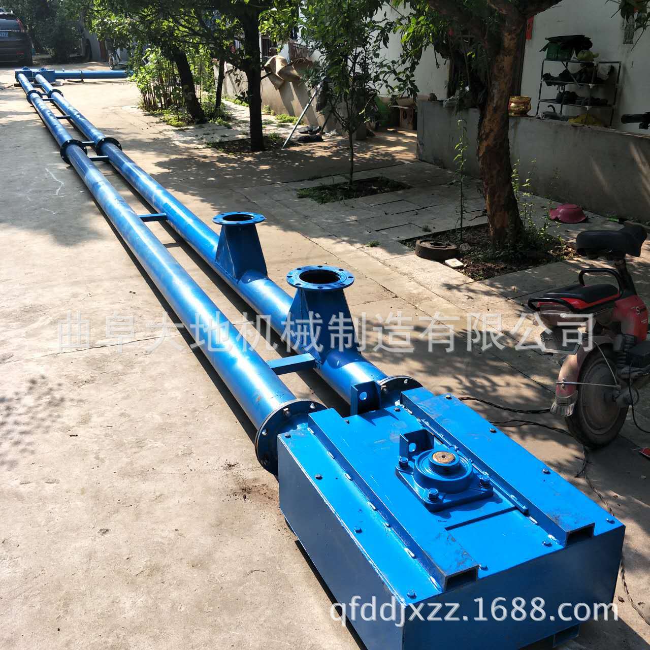 多点上料管链输送机 粉料密闭无尘管链式输送机 环保管链输送机