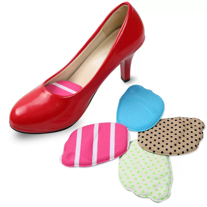 鞋垫女士百高跟鞋垫搭调脚掌前掌垫半码垫码批发现货前脚绿色黑色
