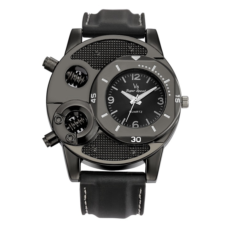 Watch Trend Men's Watch Quartz Watch Leisure Fashion Silicone Watch Manufacturer Wholesale