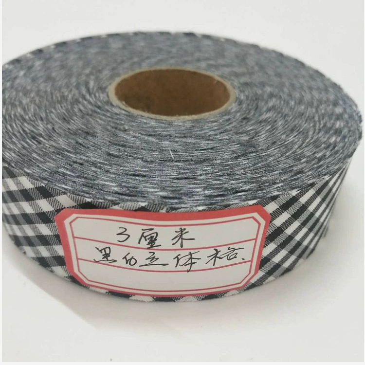 Производители на складе напрямую поставляют полиэстер пряжа черно-белая клетчатая одежда, обувь, шляпы, домашний текстиль, чехол для стирки