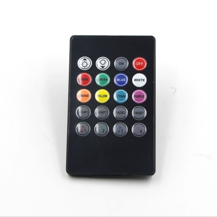 Colorful LED light strip, music smart lights, controller, remote control, 20 keys