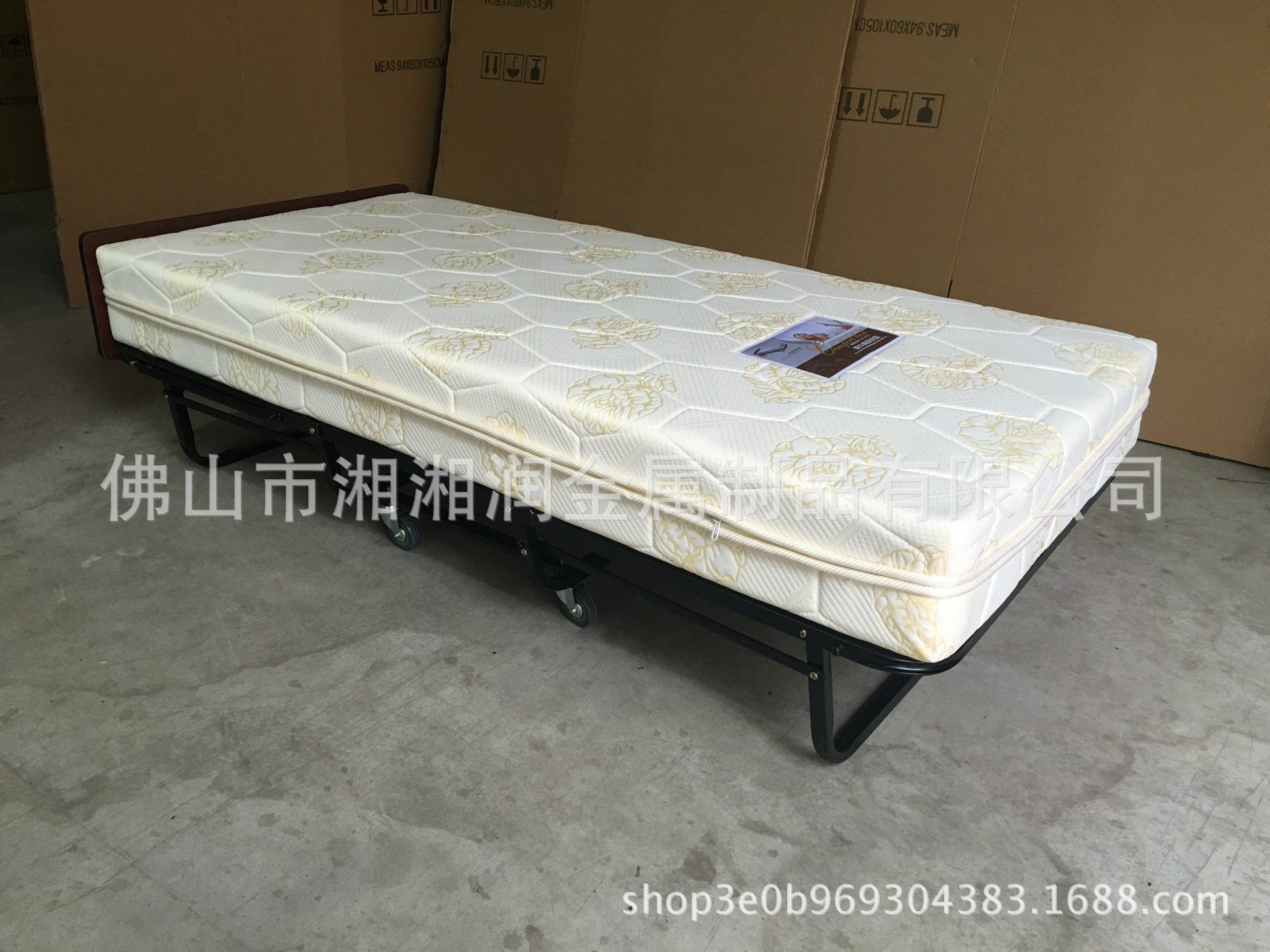 星级酒店加床0.9米弹簧折叠床宾馆客房加床居家保姆床加厚单人床-阿里巴巴